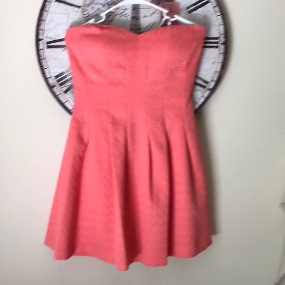 Guess Dresses Guess Strapless Dress Peach Size 8 Poshmark